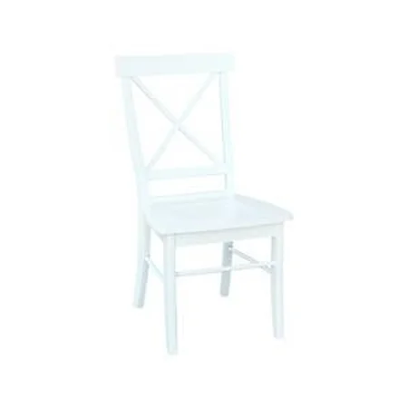 Coastal Dining Chair with X-Back